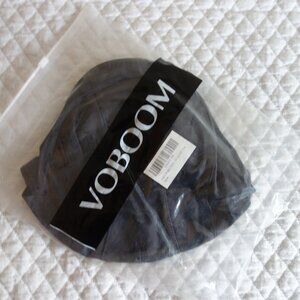 NIP VOBOOM Men’s Cotton Dark Gray Newsboy Adjustable on sides Cap